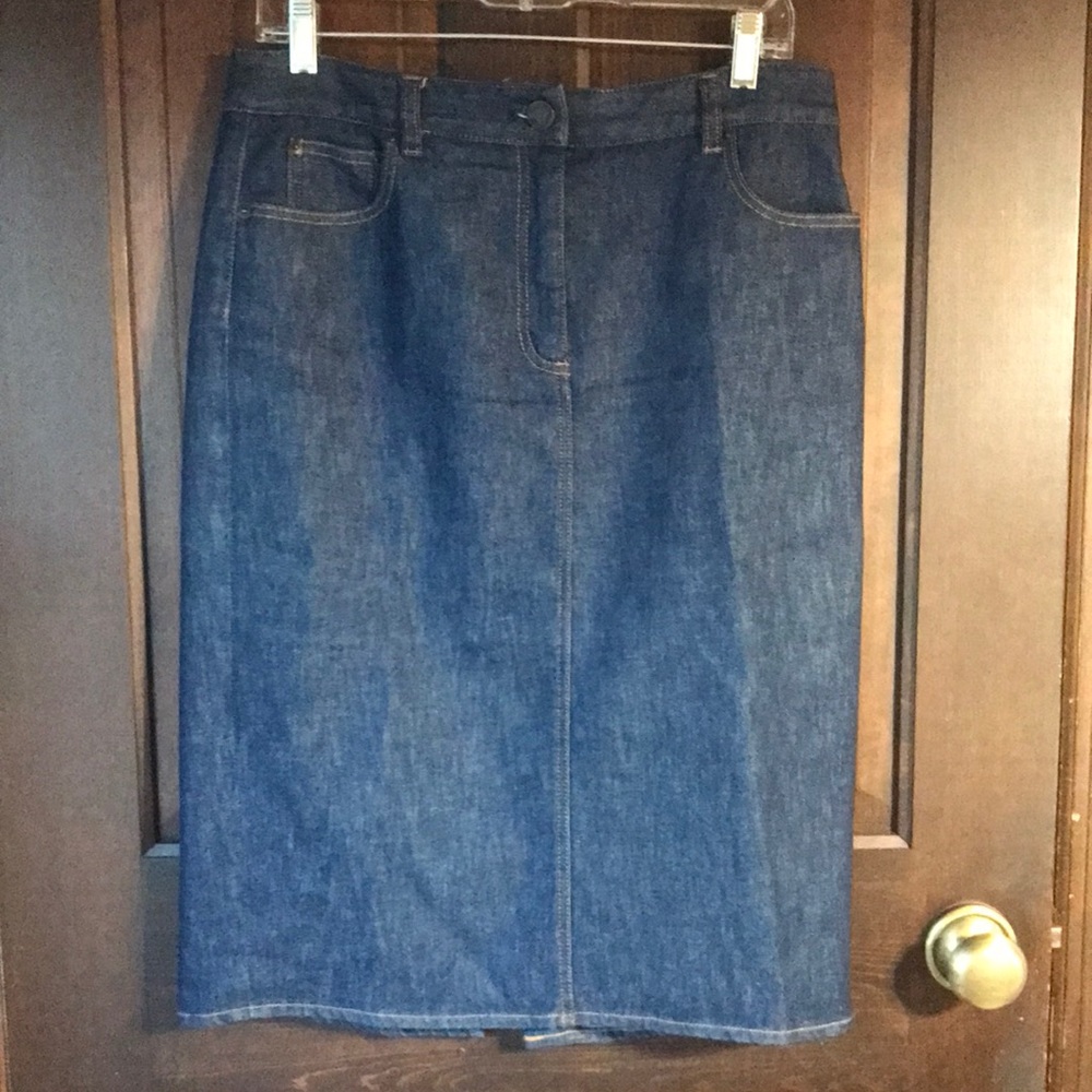 J Crew Jean Skirt
